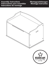 KidKraft Austin Toy Box - Blueberry Assembly Instruction