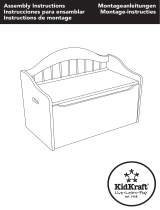 KidKraft Limited Edition Toy Box - Honey Assembly Instruction