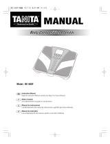 Tanita BC-585F Le manuel du propriétaire
