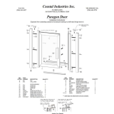 Coastal Shower Doors P23.66O-A Information produit