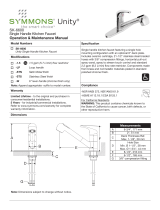 Symmons SK-6600-STN-LP-1.5 Guide d'installation