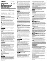 Sony USM64SA2/B Manuel utilisateur