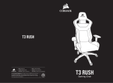 Corsair GamingT3 Rush Gray/Charcoal (CF-9010031-WW) Manuel utilisateur