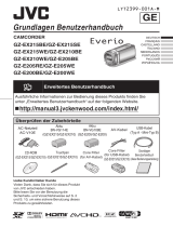 JVC Everio GZ-EX215 Manuel utilisateur