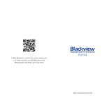 Blackview BV9500 Black Manuel utilisateur