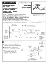 American Standard 7295.252F15 Manuel utilisateur