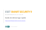 ESET SMART SECURITY Manuel utilisateur