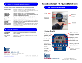 Kustom Signals Falcon HR K-Band Radar Gun Guide de démarrage rapide
