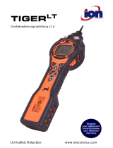 Ion Science Tiger LT handheld VOC detector Manuel utilisateur