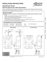 American Standard 6516001EC.020 Guide d'installation