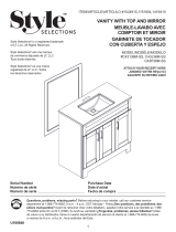 Style Selections C43R36M-SS Guide d'installation