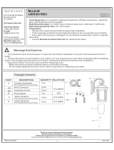 Quoizel LWS3076B3 Guide d'installation