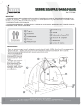 JANY FLORE Serre souple parapluie carrée Jany Flore Assembly Instructions