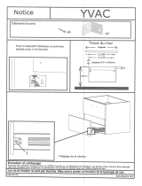 Castorama Ensemble de salle de bains à suspendre blanc Yvac 60 cm meuble + miroir Assembly Instructions