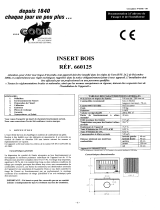 Godin 660125 INSERT BOIS Le manuel du propriétaire