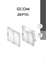 Geom blanc - 240 x h.215 cm Uw 1,7 Assembly Instructions