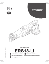 Erbauer ERS18-Li Manuel utilisateur