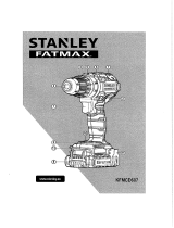 Stanley fatmax KFMCD607D2K-QW Manuel utilisateur