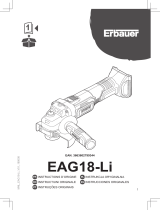 Erbauer EAG18-Li Manuel utilisateur