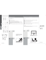 Geom Numerus gris 90 x h.215 cm poussant droit Mode d'emploi