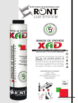 Ront Graisse XAD de synthèse 400gr cartouche RontProduction Manuel utilisateur