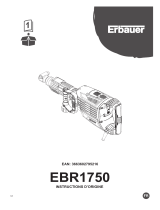 Erbauer EBR1750 Manuel utilisateur