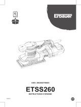 Erbauer ETSS260 Manuel utilisateur