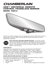 Chamberlain TM210 Guide d'installation