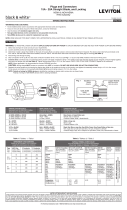 Leviton 47CM-20C Guide d'installation