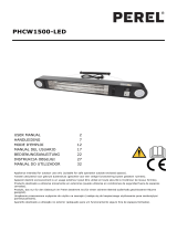 Perel PHCW1500-LED Manuel utilisateur