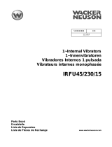 Wacker Neuson IRFU45/230/15 Parts Manual