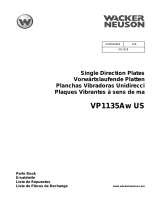Wacker Neuson VP1135Aw US Parts Manual