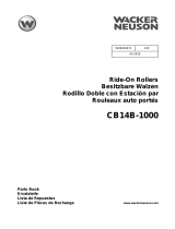 Wacker Neuson CB14B-1000 Parts Manual