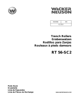 Wacker Neuson RT56-SC2 Parts Manual