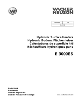 Wacker Neuson E3000ES Parts Manual