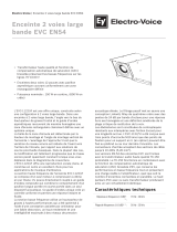 Electro-Voice EVC-VI EN54 Fiche technique