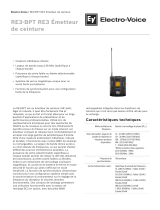 Electro-Voice RE3-BPT Fiche technique