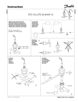 Danfoss ETS 12½. 25 & KVS 15 Guide d'installation