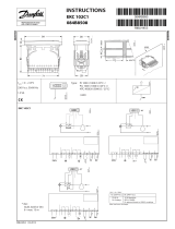 Danfoss EKC 102C1 084B8508 Guide d'installation