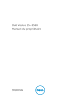 Dell Vostro 3558 Le manuel du propriétaire