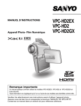 Sanyo VPC HD2EX Le manuel du propriétaire