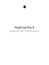 Apple Final Cut Pro X Le manuel du propriétaire