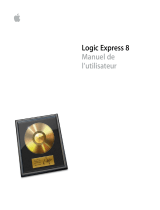 Apple Logic Express 8 Le manuel du propriétaire