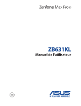 Asus ZENFONE MAX PRO ZB602KL Le manuel du propriétaire