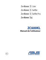 Asus ZenFone 5 Selfie Le manuel du propriétaire