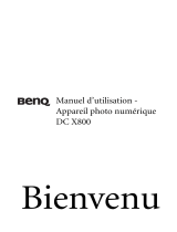 Benq Série DC DC X800 Manuel utilisateur