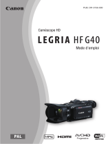 Canon LEGRIA HF G40 Le manuel du propriétaire