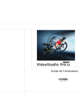 Corel VideoStudio Pro X2 Manuel utilisateur