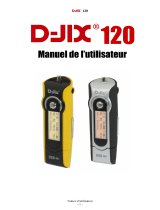 D-JIX 120 Le manuel du propriétaire