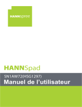 Hannspree HannsPad 10.1 3G HD Mode d'emploi